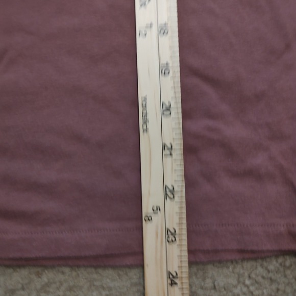 PINK Victoria's Secret Short Sleeve Crew Neck T Shirt Mauve Rose Size S - Picture 3 of 5